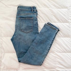 ASOS High Waist Skinny Jeans (Size 28)